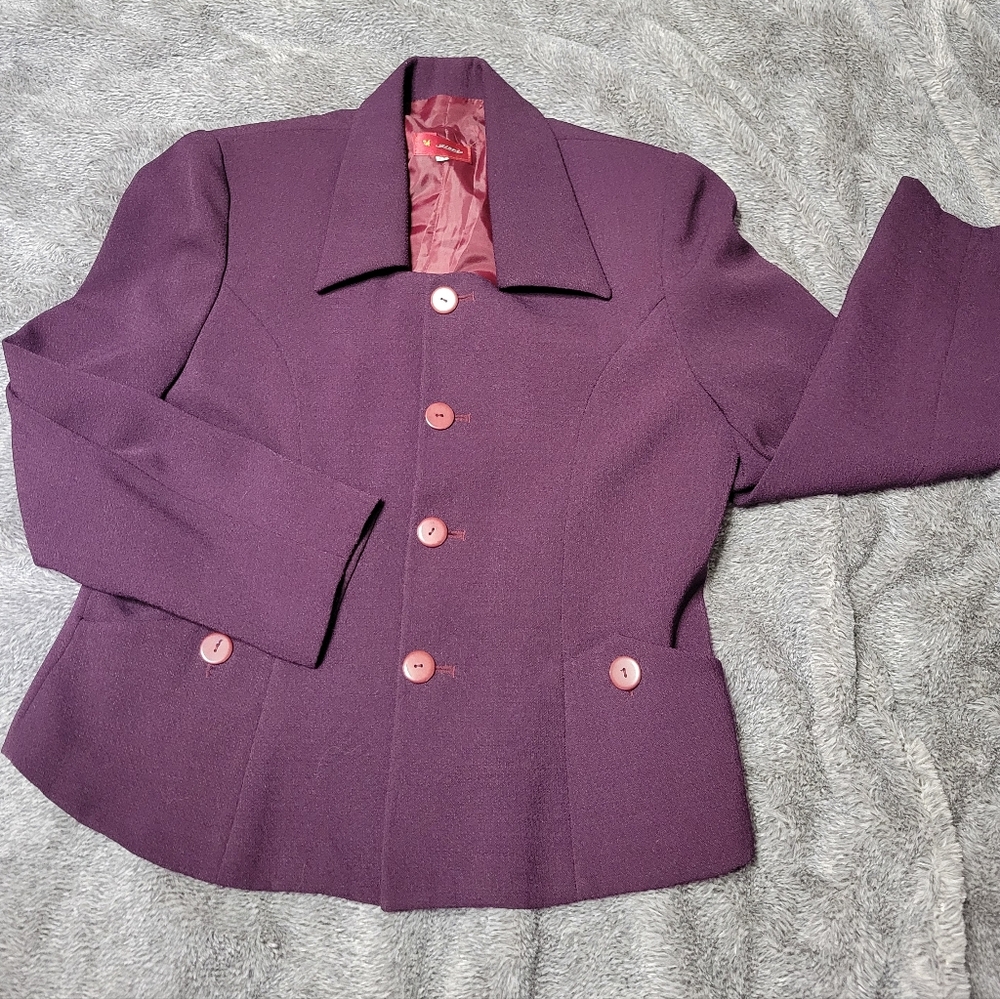 Elegant Purple Women's Jacket